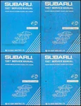 1987 Subaru Shop Manual Set Original Dl Gl Rx Turbo Brat Repair Service Used. Price: $139.00.