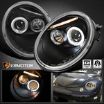 Black Fits 1998-2005 Vw Volkswagen Beetle Halo Projector Headlights Left+right New. Price: $182.38.