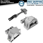 Engine Motor Manual Transmission Mounts Kit Set Of 3 For 98-06 Beetle Golf Jetta New. Price: $129.85.
