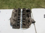 Vintage Ford 360 Truck Engine Cylinder Head Set, Freight/ Local Pickup Used. Price: $119.95.