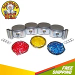 Engine Pistons And Rings Fits 89-92 Nissan 240SX Axxess Stanza 2.4L Sohc KA24E New. Price: $101.99.