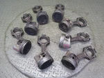 81-85 Mercedes R107 380SL M116 116.962 Set Of Piston Connecting Rod Oem Used. Price: $201.92.