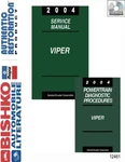 2004 Dodge Viper Factory Shop Service Manual Cd New. Price: $51.50.