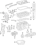 Genuine Mitsubishi Cylinder Block 1050B857 New. Price: $3399.84.