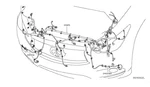 Infiniti QX60 2016-17 Harness Sub 24023-9NF0A 240239NF0A New Oem. Price: $575.00.