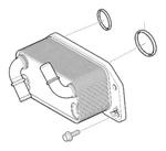 Genuine Volvo Engine Oil Cooler, Gaskets Included - 31368636 X1, 32471314 X2 New. Price: $439.95.