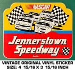 Jennerstown Speedway Nascar Racing - Vintage Original Vinyl Decal Sticker New. Price: $9.40.
