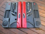 1998-2009 Volkswagen New Beetle Red/black Front Passenger Set Used. Price: $429.95.