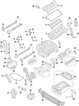 Genuine Nissan Cylinder Block 11000-6GPH2 New. Price: $2606.97.