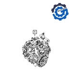 New Oem Mopar Compete Engine 2.0L For 2022-2025 Jeep Grand Cherokee 68412483AE. Price: $3986.00.