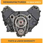 Chev 87-95 2-BLT Engine Long Block 5.7L (2 Bolt)(center VC)(1PC Rear Main) Remanufactured. Price: $2600.00.