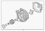Genuine Volkswagen Alternator 05E-903-027-A New. Price: $405.51.