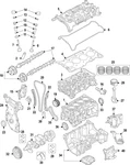 Genuine Nissan Crankshaft 12200-5RB0A New. Price: $1015.79.