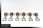 Porsche 911 Boxster Piston Connecting Rod Set Of 9961031027R Oem Used. Price: $199.99.