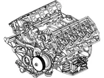 Genuine Ford Engine JC3Z-6006-B New. Price: $13498.82.