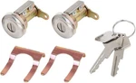 Pair Door Lock Cylinder With Key For Dodge B100 B200 Pickup Ramcharge New. Price: $22.99.