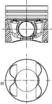 Kolbenschmidt Piston Mercedes-benz 3,0 6420300617 6420302617 6420304517 New. Price: $98.19.