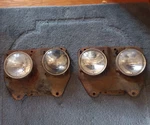 1970 Gto Judge Original Endura Bumper Headlight Buckets 455 Ho Ram Air Iv Iii Used. Price: $1000.00.