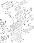Genuine Audi Cylinder Block 059-103-011-FM New. Price: $2524.14.