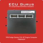 1998 Dodge Dakota 2.5L Mt Engine Computer P56046319 "vin Programmed" Ecm Pcm Ecu Remanufactured. Price: $359.95.