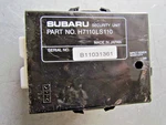 2003 Subaru Legacy Outback Security Unit H7110LS110 Used. Price: $25.00.