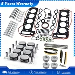 M156 6.3L Engine Rebuild Piston Gasket Timing Kit W/ Vvt Gears For Mercedes-benz New. Price: $158.64.