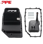Ppe Heavy-duty Black Aluminum Transmission Pan For 2007-2023 Gmc/chevy With 6L90 New. Price: $349.99.