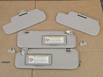 1998-2002 Toyota Land Cruiser Lexus LX470 Set Of Sun Visors Driver Passenger Tan Used. Price: $125.00.