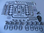 Basic Engine Rebuild Kit Cadillac 390 V8 1963 New Pistons Bearings Gaskets. Price: $1644.68.
