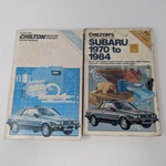 Chilton Subaru Repair Manuals 1970-1988 Brat Sedan Wagon 1800 Turbo Lot Of 2 Used. Price: $14.77.