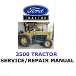 Ford 3500 Tractor Manual Workshop Repair Service Engine Pdf Brand. Price: $30.00.