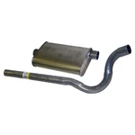 Crown Exhaust System Kit Fits 1981-1986 Jeep CJ-7 W/ 4.2L (6-258) Engine Muffler New. Price: $237.04.