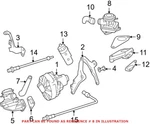 Secondary Air Injection Pump Check Valve Genuine For Mercedes 0021407460 New. Price: $114.12.