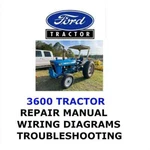 Ford 3600 Tractor Manual Workshop Repair Service Engine Pdf Brand. Price: $28.00.
