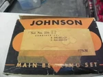 Johnson SET-516 X2 .002 Main Bearing 1953-56 Buick 1956-59 Chevy Truck Nors New. Price: $109.95.