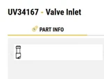 UV34167 Engine Inlet Valve - 87.3 X 30.9 7.1MM (1 Cotter Groove) New. Price: $19.25.