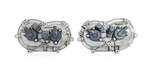 2008 2011 Mercedes C300 Oem Pai Of Front Timing Covers A2720150201 A2720150101 Used. Price: $150.00.