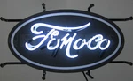 Fomoco Ford Motor Company Neon Sign F150 Truck V8 Fairlane Grand Torino Lamp New. Price: $224.99.