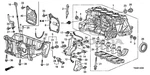 Genuine Honda Block Assembly Cylinder (dot) 11000-RP3-810 New. Price: $2252.06.