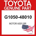 Toyota Genuine G1050-48010 Motor Assy Rr G105048010 Oem New. Price: $2174.09.