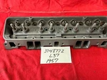 1957 Smallblock Chevy 283 Cylinder Head 3748772 Date L37 1.94" Intake Remanufactured. Price: $295.00.