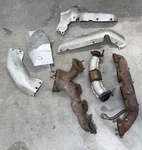 84-89 Nissan 300ZX Z31 Turbo VG30ET Oem Exhaust Manifolds Heat Shields Pair For. Price: $254.15.