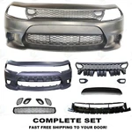 For 2015-2023 Dodge Charger SRT-8 Hellcat Front Bumper Set New. Price: $419.40.