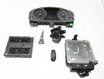 Volkswagen Touareg 2015 3.0L Diesel Engine Module Keyless Cylinder Set 11-17 ;#4 Used. Price: $522.00.