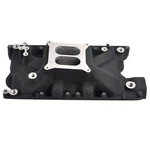 Intake Manifold Dual Plane Black Sbf Small Block Ford Windsor V8 351W New. Price: $158.00.